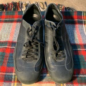 Cole Haan Nike Air Suede Leather Lace Up Sneaker